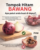 Tompok hitam pada bawang