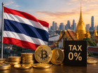 Thailand Tarik Pelabur Kripto Dengan Tawar Cukai 0%