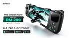 Infinix GT NX Controller and Cooling Dock Launch in Malaysia From RM299