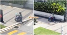 “Semoga order tak berhenti masuk” – Netizen Terharu Tengok Food Rider Bantu Pakcik OKU Di Tengah Jalan