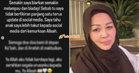 “Ya Allah aku tidak berdaya lagi” – Hantaran Terbaru Ibu Zahirah Macwilson Timbulkan Pertanyaan?