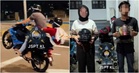 Tular Video ‘Wheelie’ Sambil Bonceng Gadis Di Ibu Kota, 4 Remaja Bawah Umur Ditahan