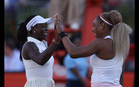 Serena return could be cut short after injury to doubles partner