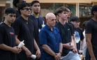 Baldwin attends candle-lighting vigil in honor of Baterbonia, Adili
