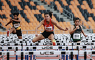 Lauren Hoffman reclaims women's 100m hurdles national title