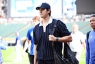 Injured Ohtani out of Dodgers lineup
