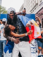 Knicks revel in NBA victory parade