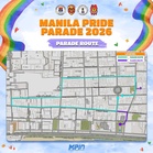 Roads closed for the Manila Pride Parade 2026