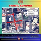 Roads closed for Sunday Market in Manila