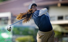 Bisera battles injury, weather to wrest 3-shot lead