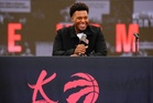 Kyle Lowry makes good on a promise: He signs with the Raptors so he can retire