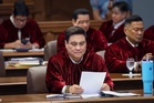 Zubiri proposes law penalizing threats against President, VP, succesors to the presidency