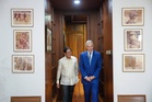 Marcos, Blair meet in Malacañang