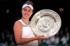 Noskova cries tears of joy after emotional Wimbledon final