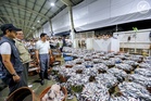 Marcos inspects Navotas fish port