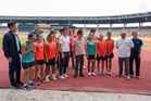 Marcos inspects National Academy of Sports facilities