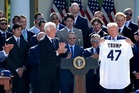 LA Dodgers return to White House