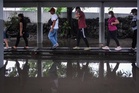Manila floodwaters recede after afternoon rains