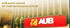 AUB Jan-June income slightly higher at P6.19B