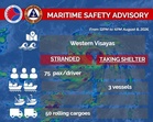 543 passengers, 179 rolling cargoes stranded due to southwest monsoon