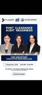 JLTCB, DTI Bataan, and CITI Philippines partner to build audit-ready import practices