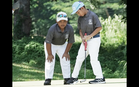 North staves off South fightback, takes 7-5 Foursomes win