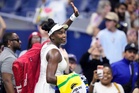 Venus Williams bows out of her 26th US Open with a 1st-round loss to Sofia Kenin