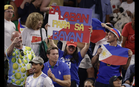 Alex Eala's many fans descend on US Open, bearing Filipino flags and lots of love