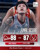 LOOK: Lyceum def. Mapua, 88-87