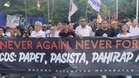 Protesters mark Martial Law anniversary, demand accountability, corruption probe
