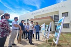 Marcos inspects rebuilt Yolanda-hit hospital in Eastern Samar
