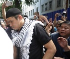 Padilla attends preliminary investigation into obstruction of justice case