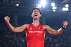 EJ Obiena sets new Asian Games pole vault record for successful title defense