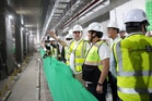 Recto, DOTr inspect PH's 1st underground rail station connected to Clark