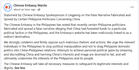 China denies funding Filipino politicians