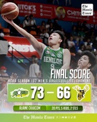 LOOK: Benilde def. San Sebastián ( 73-66 )