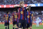 Gordon nets first Barca goal as Liga leaders beat Getafe
