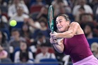 Top seed Sabalenka falls in Wuhan