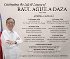 Former solon Raul Daza dies at 91