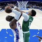 LeBron makes electric home preseason debut for 76ers