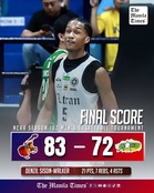 LOOK: Letran def. Benilde, 83-72