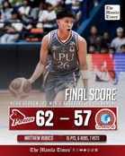 LOOK: Lyceum def. Arellano (62-57)