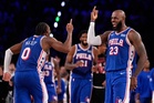 76ers’ stars spark 29-point comeback to topple Cavs
