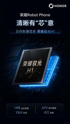 HONOR首款自研影像芯片 驭光 H1 登场