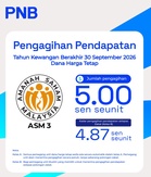 ASNB: ASM 3 payout hits 7-year high at 5 sen with RM1.01b to unit holders