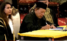 Ismail Lasim sworn in as Negeri Sembilan's 12th Menteri Besar