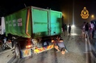 Six killed after car collides with lorry on Jalan Karak Lama