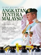 King pays tribute to Malaysia’s Armed Forces for their services, sacrifices