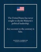 US Embassy denies attempt to influence Malaysia’s political leadership