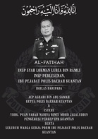 Senior police officer, wife die in 2-car crash in Pekan